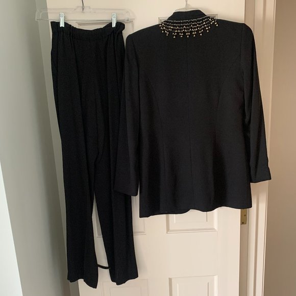 Vintage Veleno Sportswear Pantsuit w/Beaded Jacket - Size Small - Picture 3 of 15